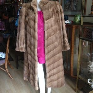 Full length mink coat
